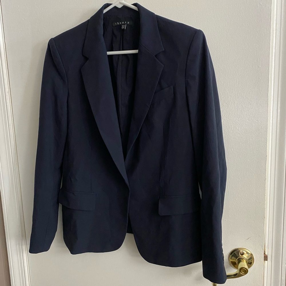 Theory slim Fit Blazer in Sevona Stretch Wool